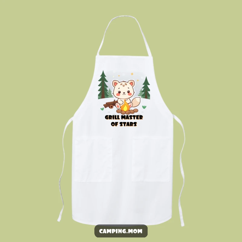Funny Animal Cooking Apron: Joyful Stargazer for a Hilarious Kitchen Gift