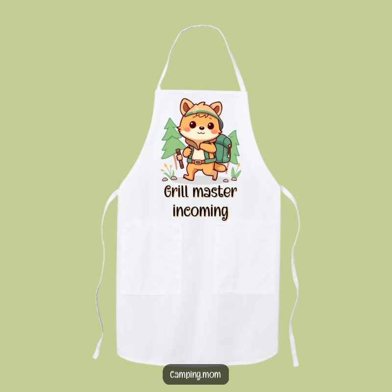 Funny Hiking Animal Backpack Apron - Cook Up Adventures in Style!