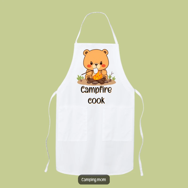 Funny Mama Bear Roasting Apron: Campfire Chef's Essential Gear
