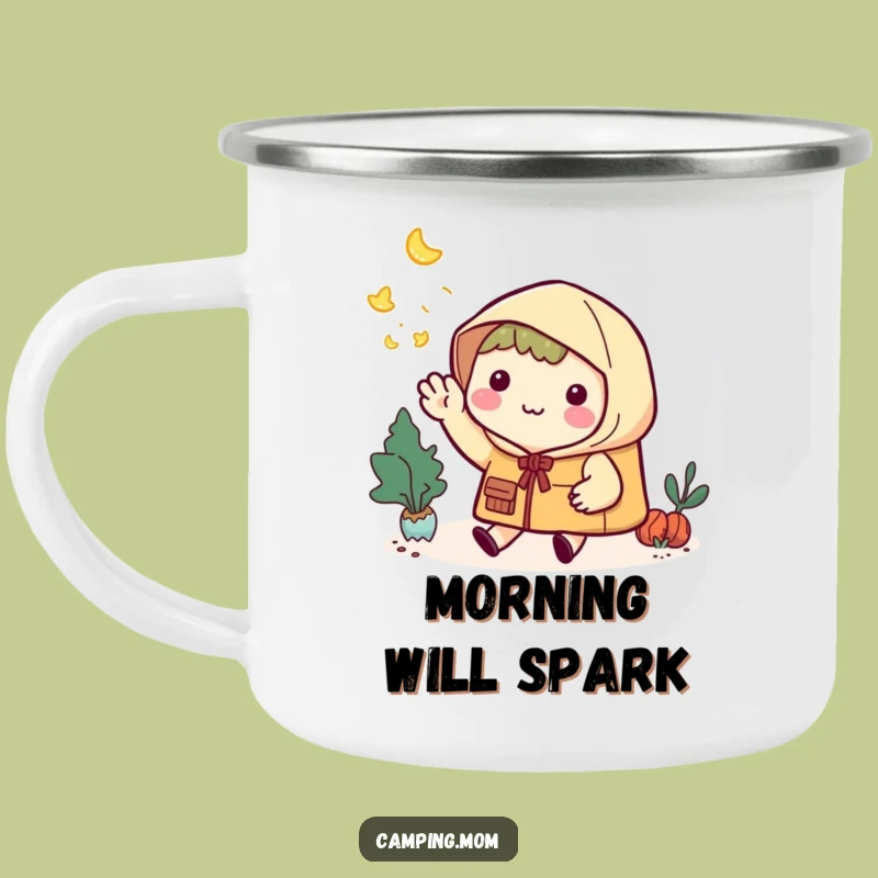 Durable Funny Kawaii Camper Mug: Firefly Farewell, Outdoor Night Gift