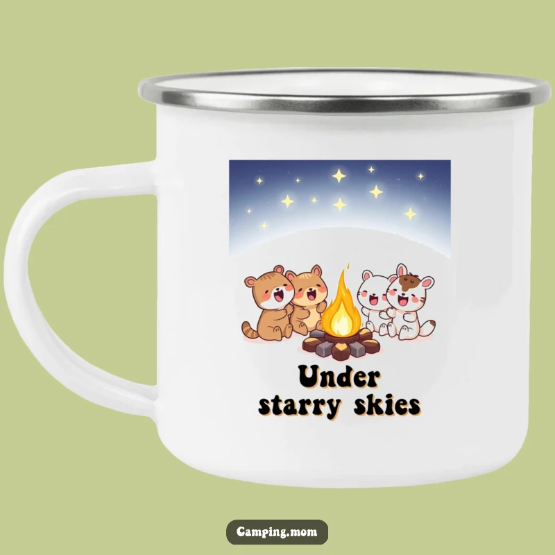 Funny Campfire Night Camping Mug: Stargazing Companion for Cozy Adventures