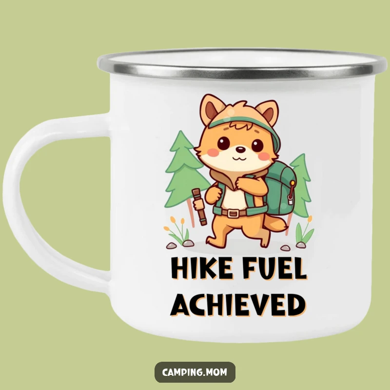 Funny Hiking Animal Backpack Camping Mug - Sip & Explore the Trail!