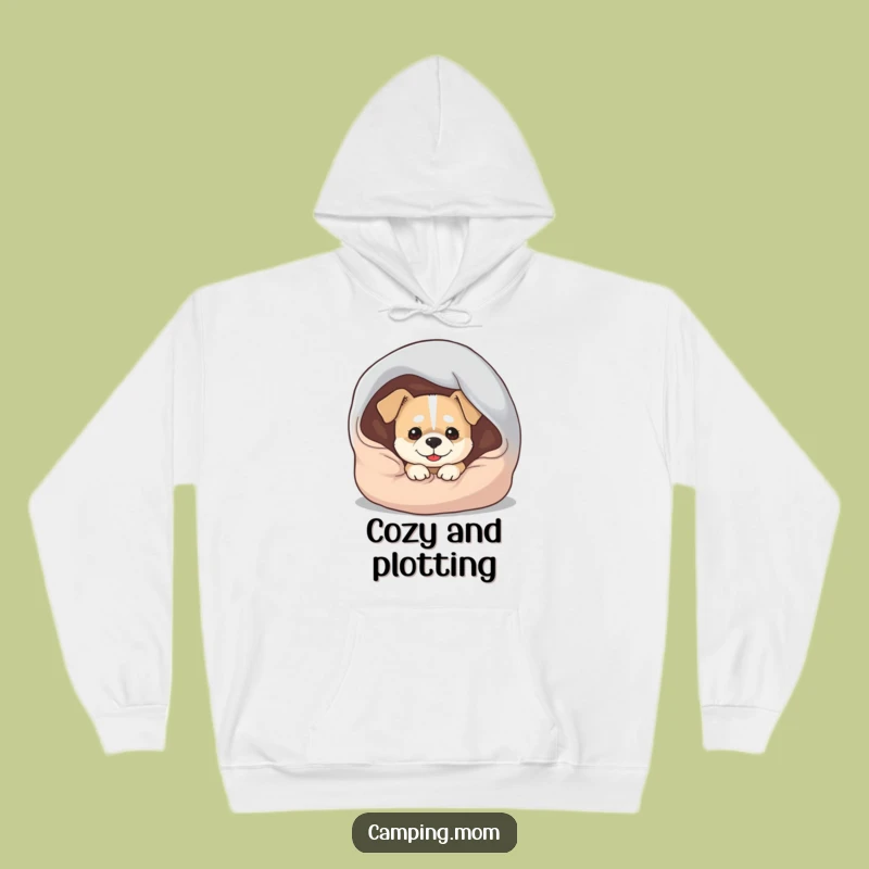 Funny Dog Sleeping Bag Hoodie - Cozy Mischief Wear, Excellent Humorous Gift