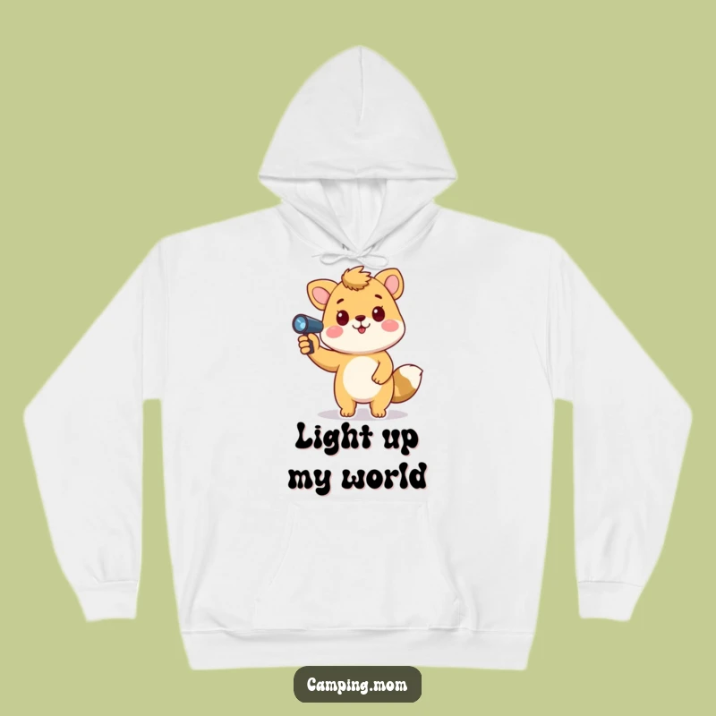 Cozy Funny Animal Hoodie: Playful Flashlight Finder for a Warm, Humorous Gift