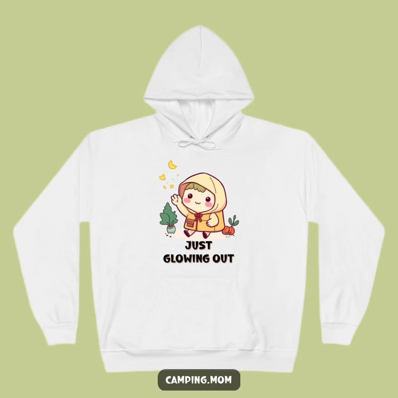 Cozy Funny Kawaii Camper Hoodie: Firefly Farewell, Perfect Warm Gift