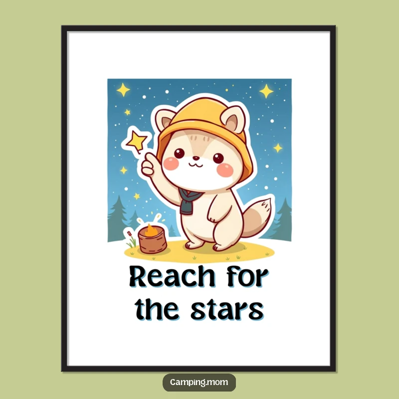 Kawaii Starry Night Wall Art: Free Printable Celestial Dream Decor!