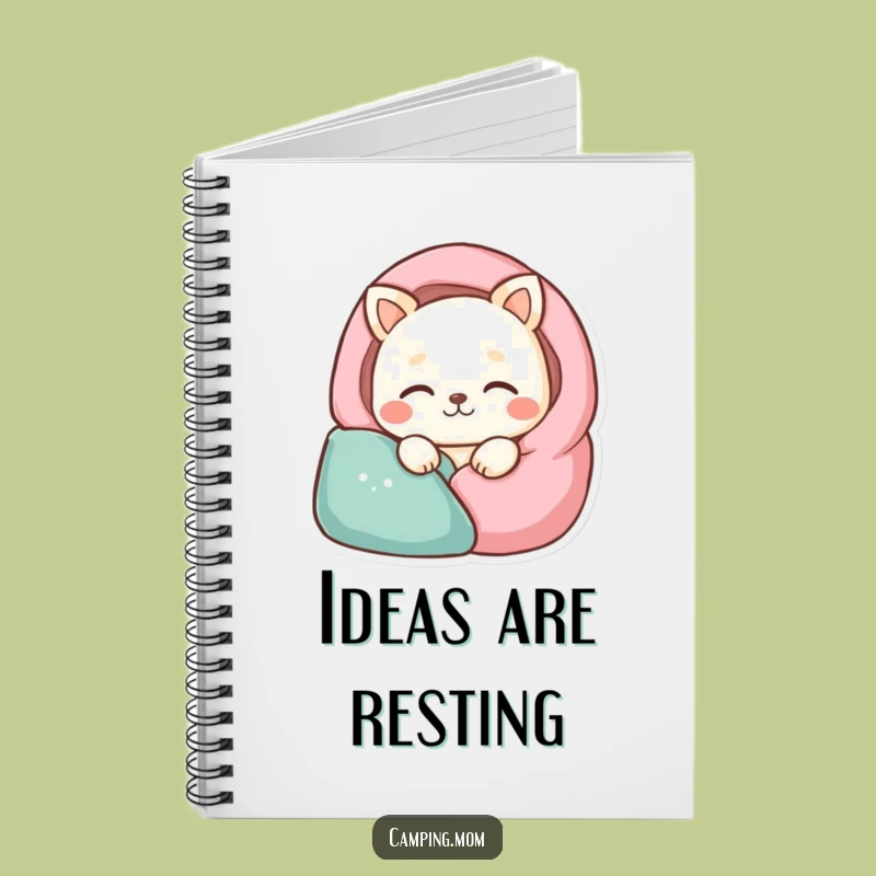 Funny Sleepy Notebook - Cozy Animal Nap Journal, Perfect Relaxation Funny Gift