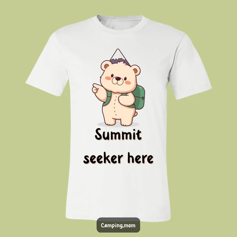 Funny Mama Bear Hiking Tee: Comfy Graphic Shirt for Outdoor Adventurous Moms